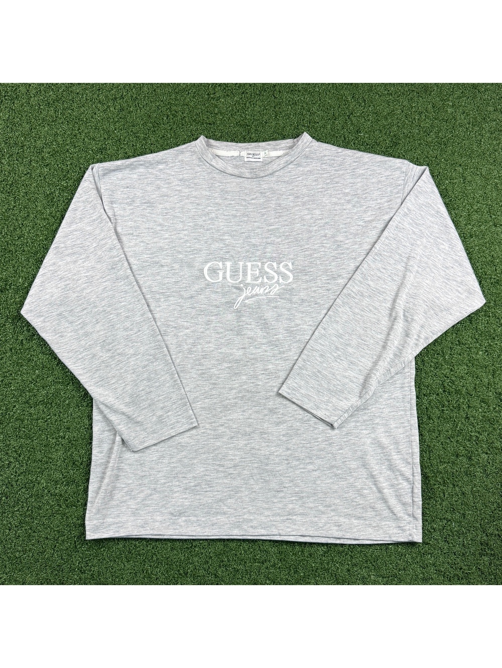Vintage Guess Jeans USA by Georges Marciano Long Sleeve Logo Shirt Old School M